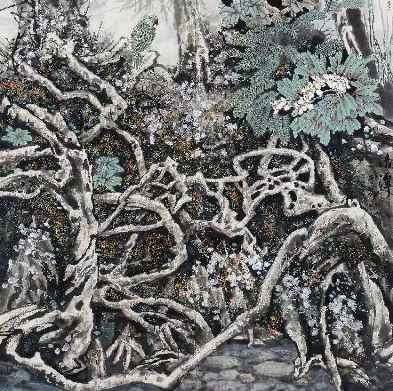 The Pond(Aged Vine) 清潭(古蕂) (Framed)