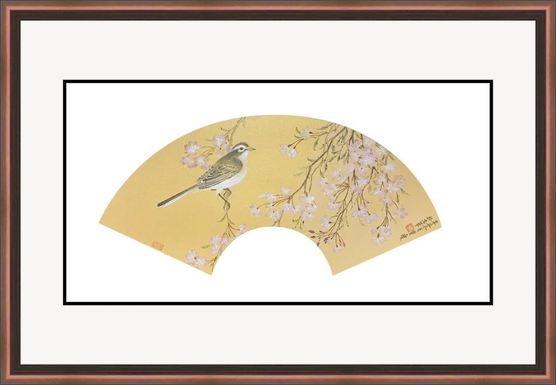 樱花小鸟 Flowering Cherry with Bird