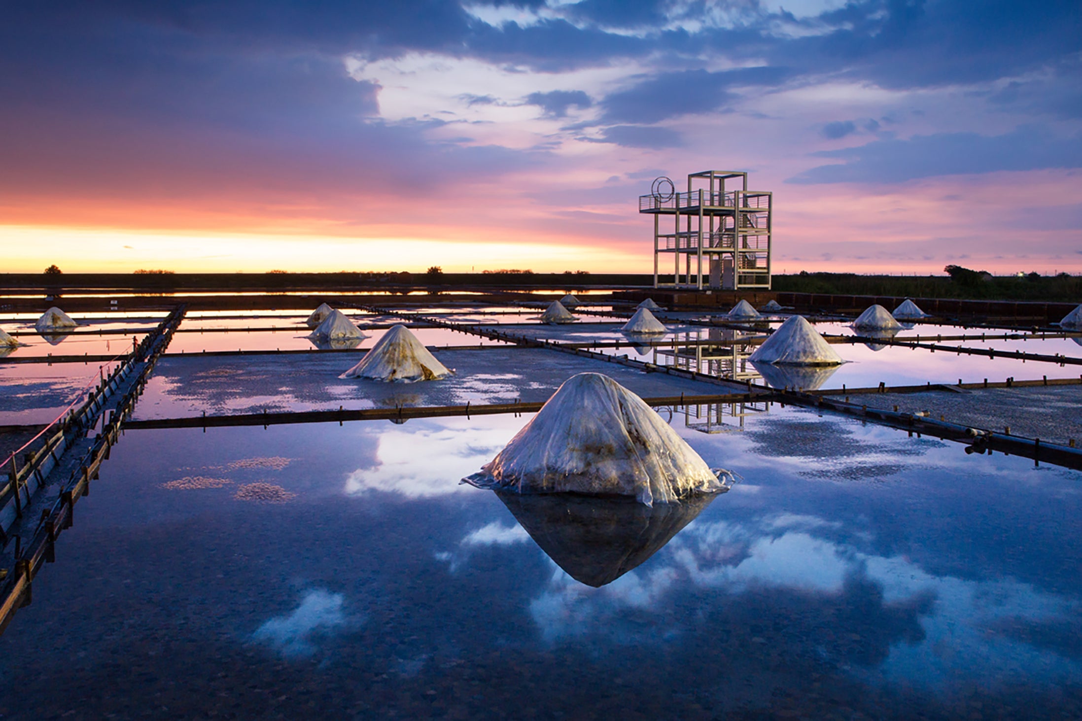 Salt Fields in Taiwan