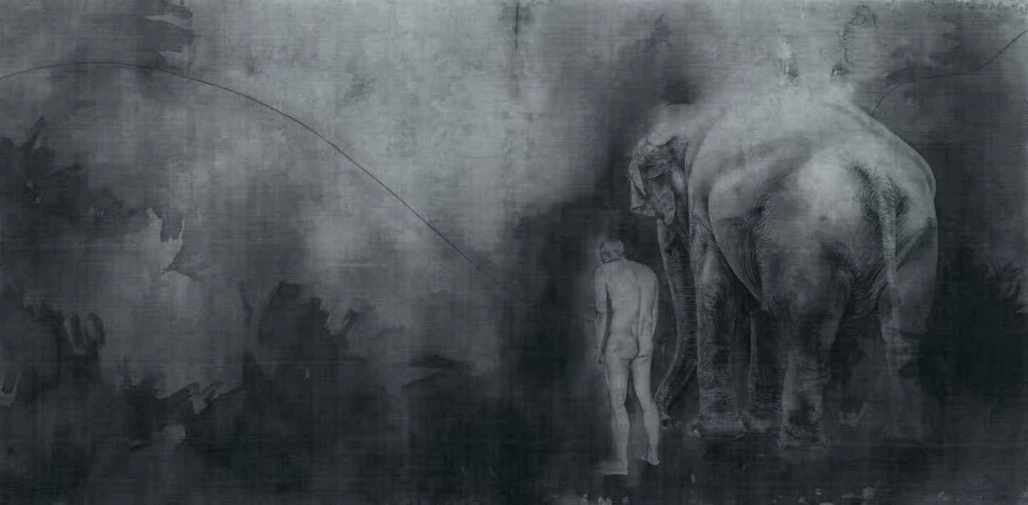 和象 No.4 And the elephant No.4