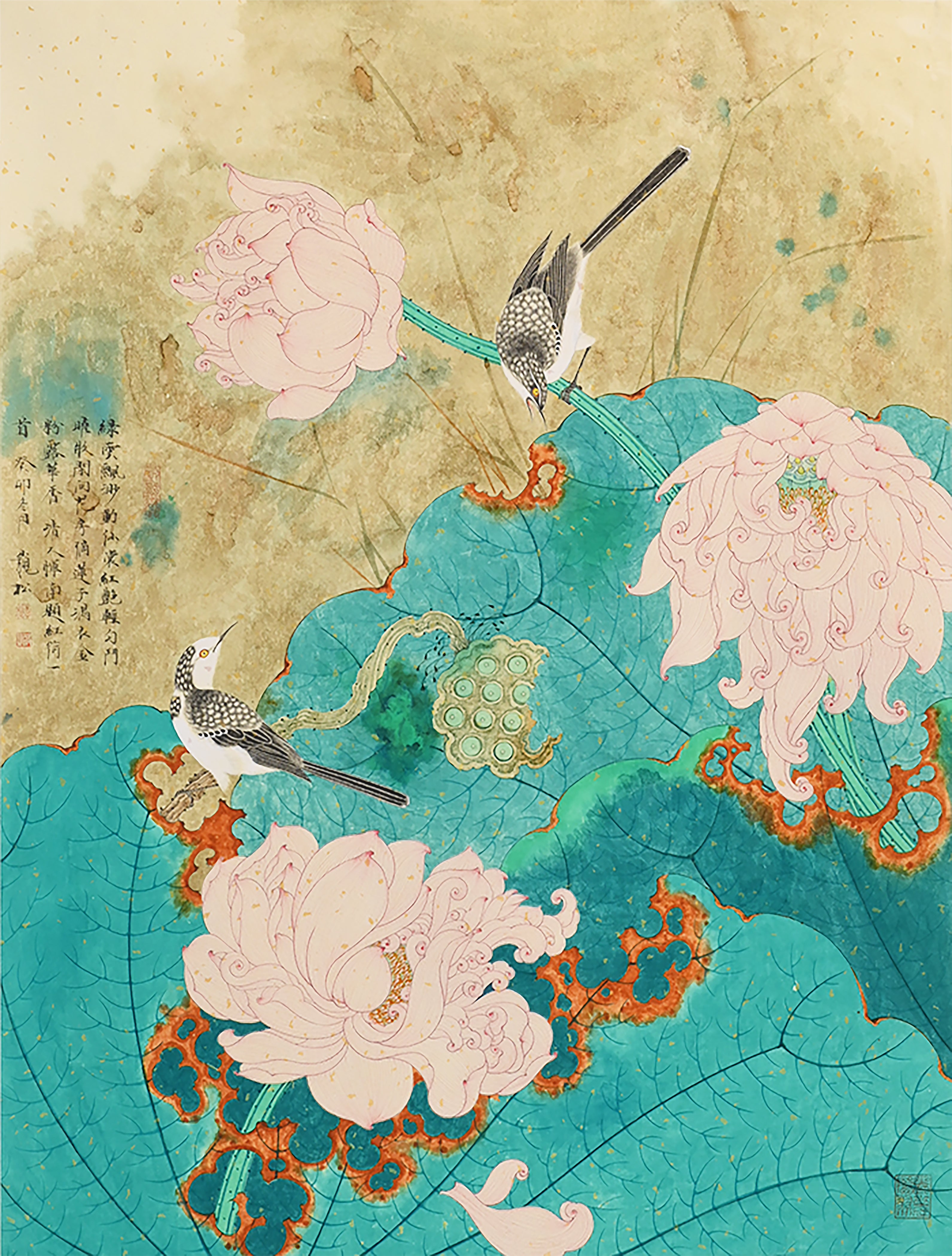 荷塘清趣 The Serene Charm of The Lotus Pond