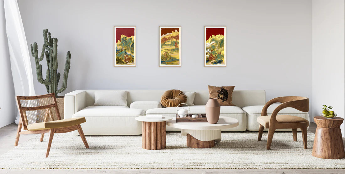 金霞红空系列 Golden Radiance and Crimson Skies Series