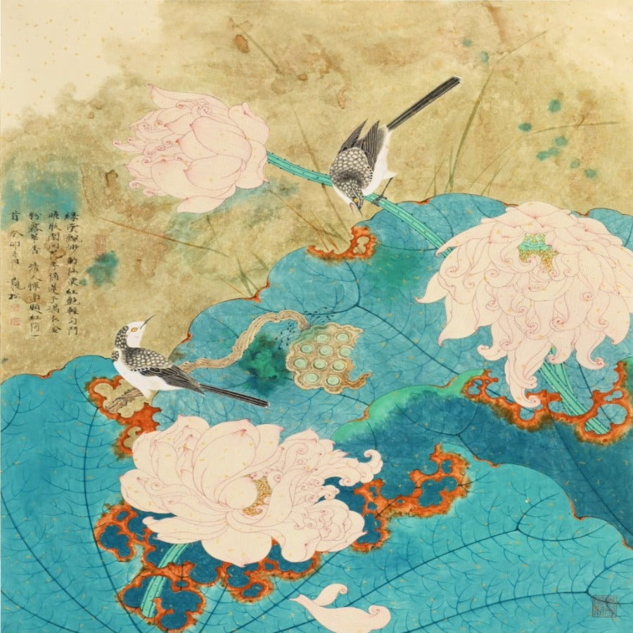 荷塘清趣 The Serene Charm of The Lotus Pond