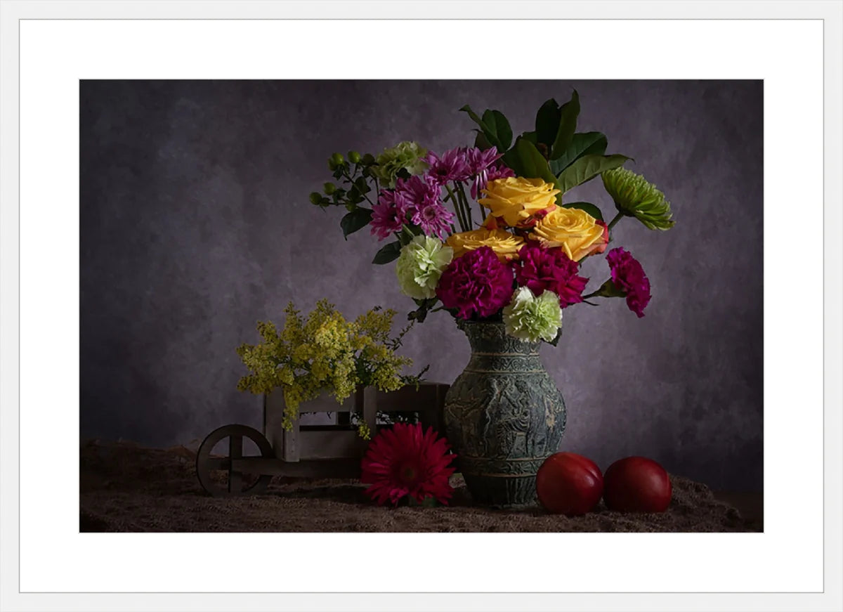 Flowers and Fruits, Still Life