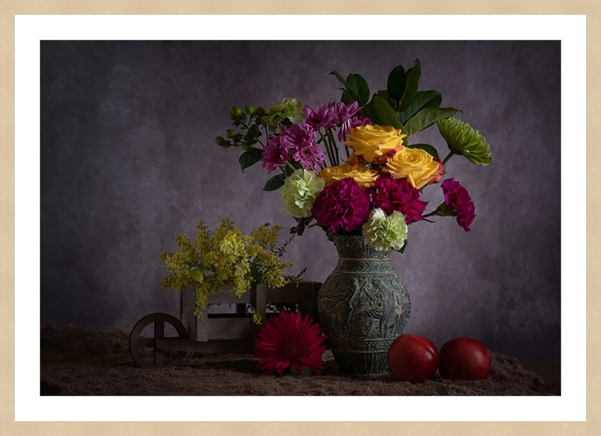 Flowers and Fruits, Still Life