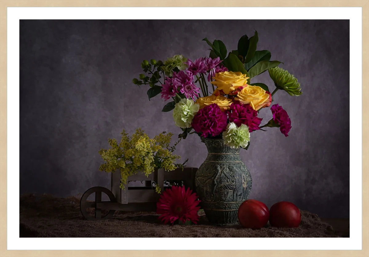 Flowers and Fruits, Still Life