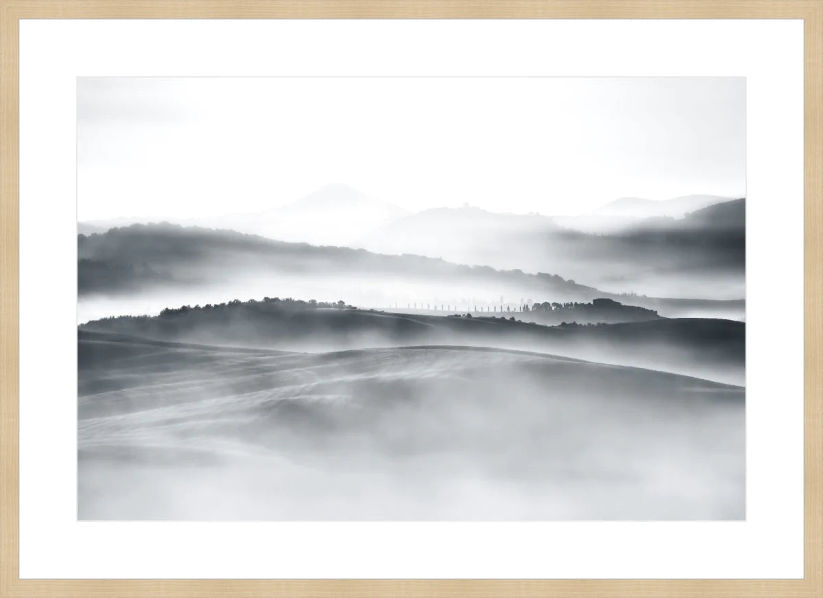 Fogy Mountains of Tuscany