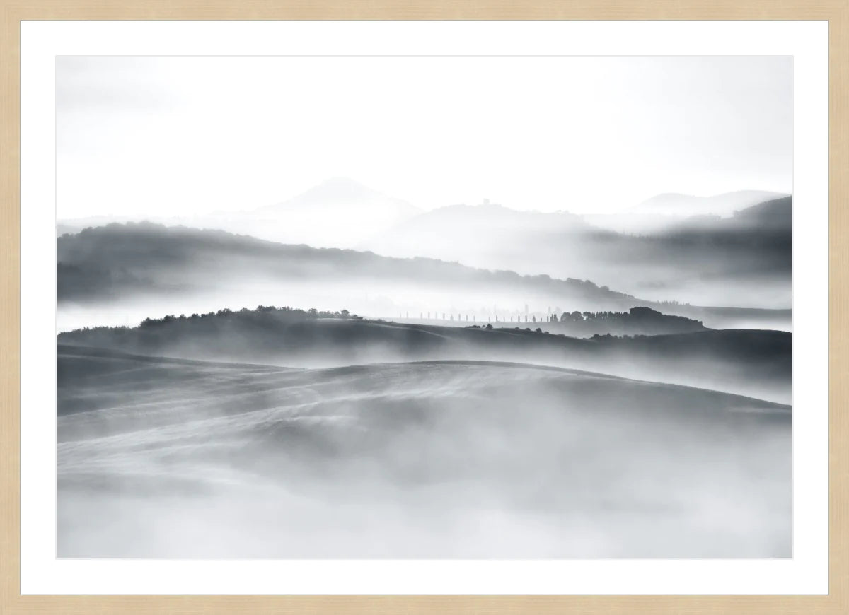 Fogy Mountains of Tuscany