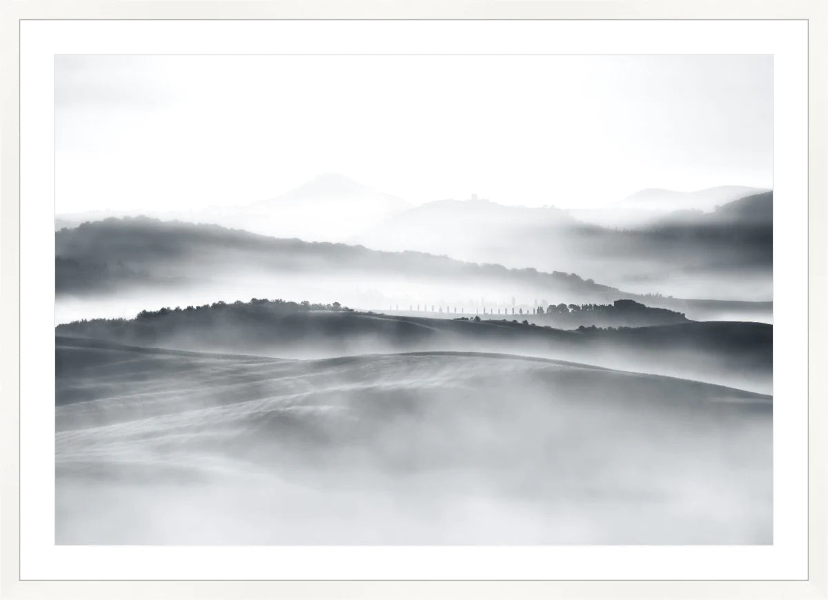 Fogy Mountains of Tuscany