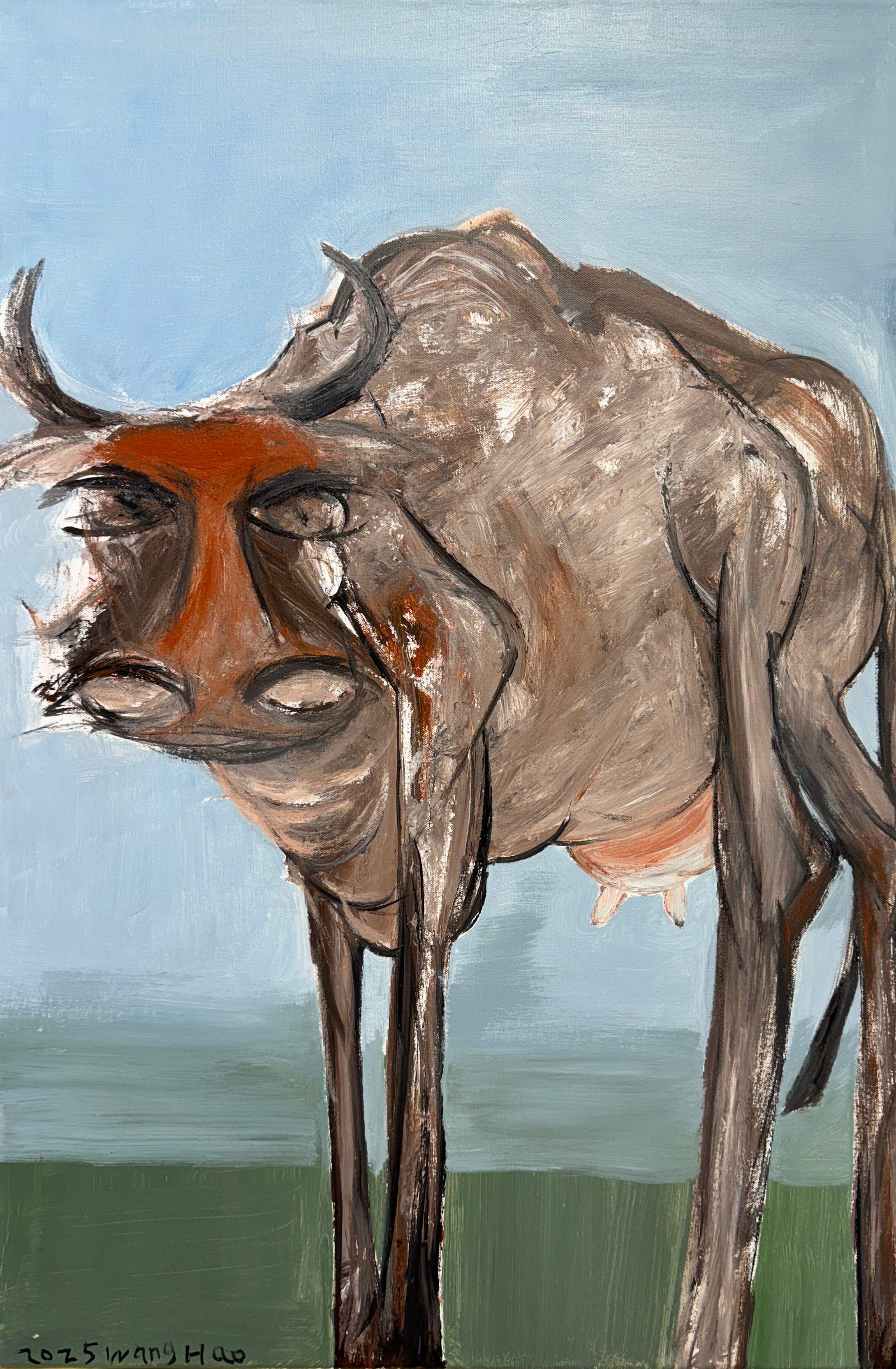 BRONZE MAPLE LEAF AWARD: The Cow 牛 – Wang, Hao 王浩 – 1033