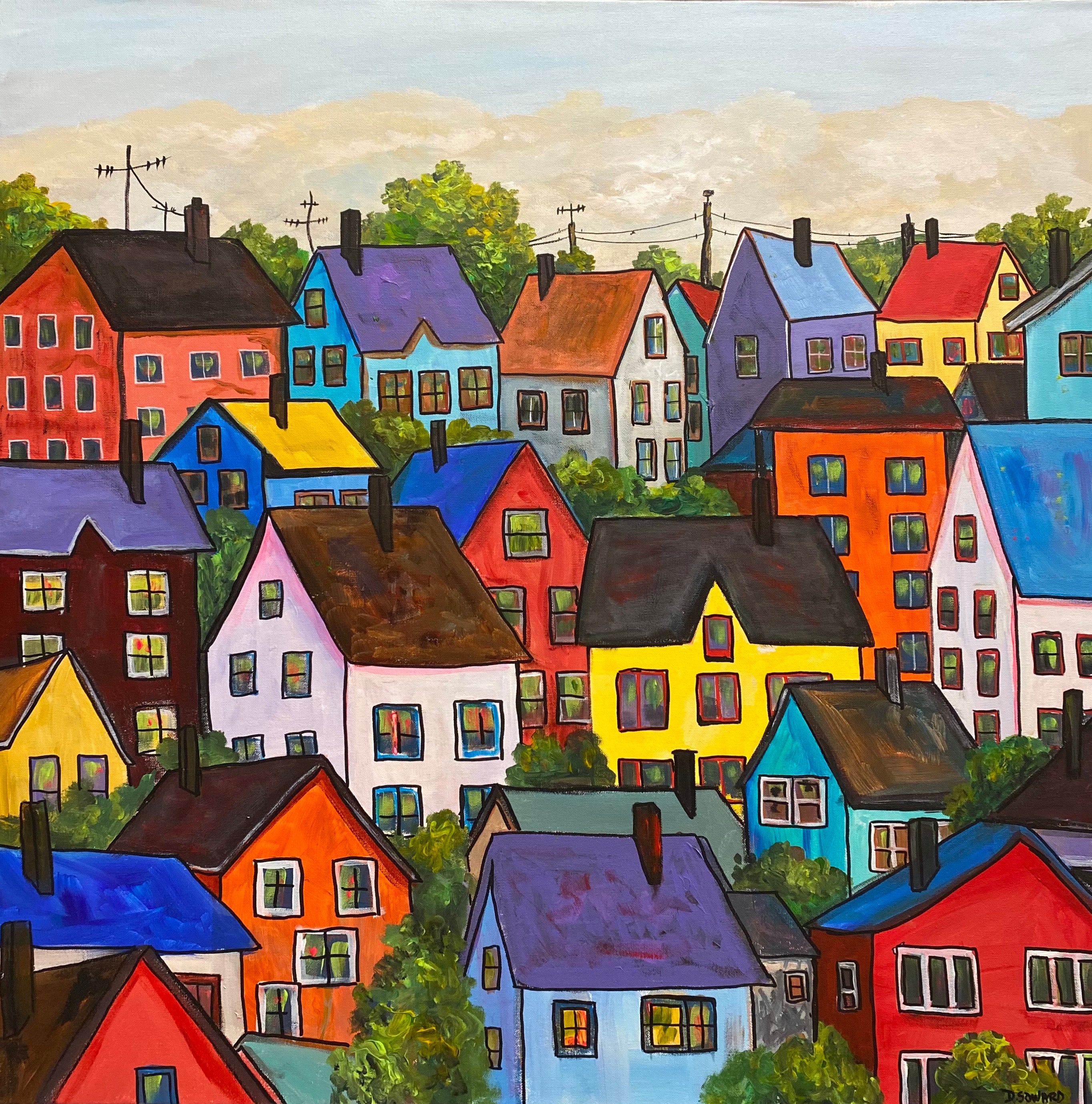 Colourful Houses