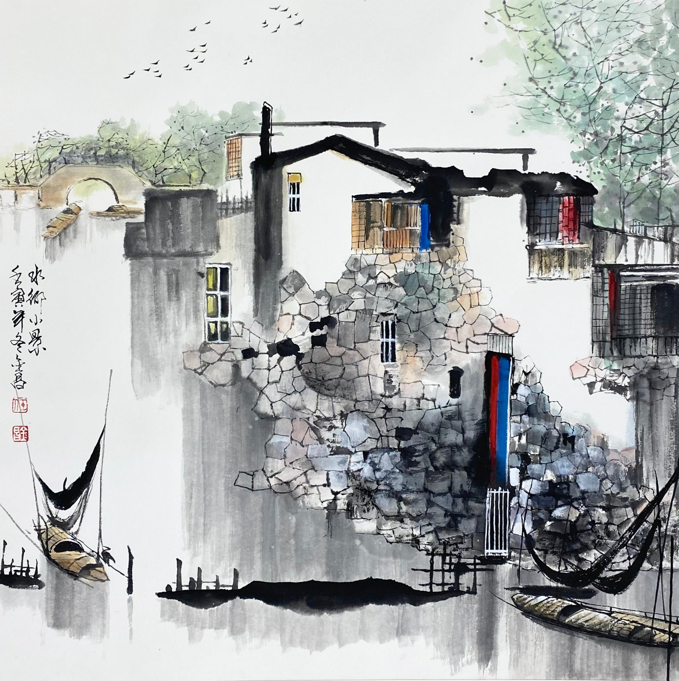 水乡小景