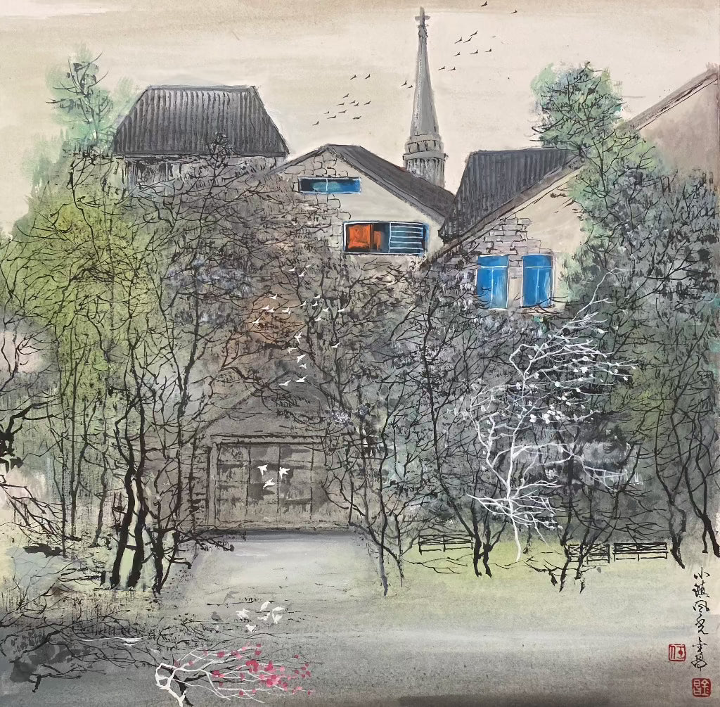 小镇风光