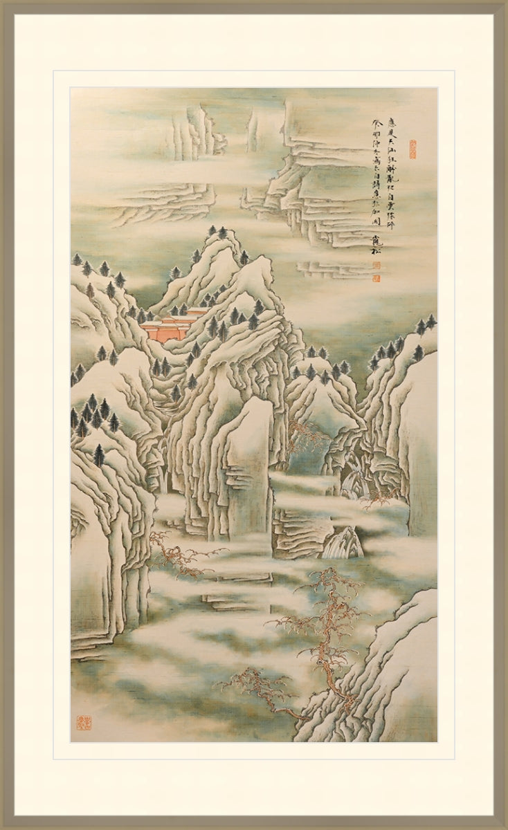 太白诗意(雪景山水)Poetic Imagery of Taibai