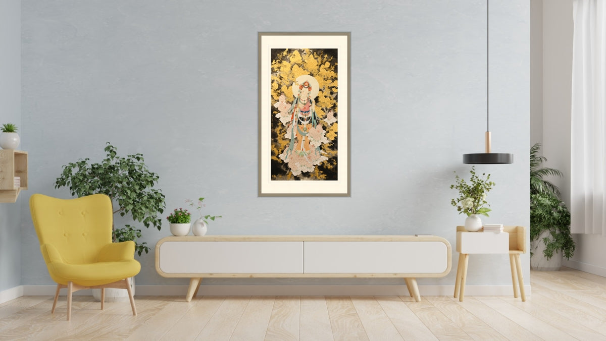 法雨天花 Dharma Rain and Bodhisattva Blossoms