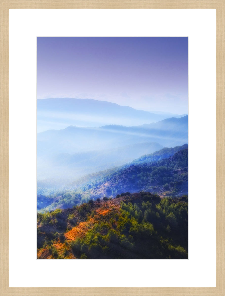 Morning Fog over Mountains