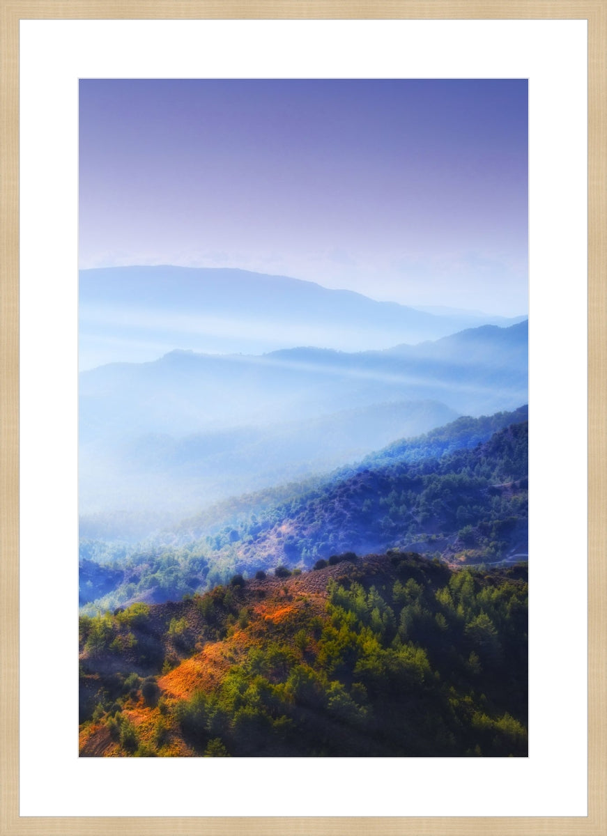 Morning Fog over Mountains