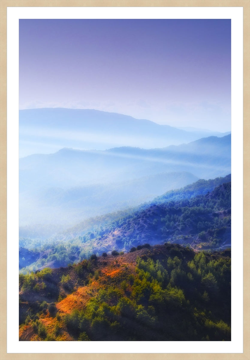 Morning Fog over Mountains