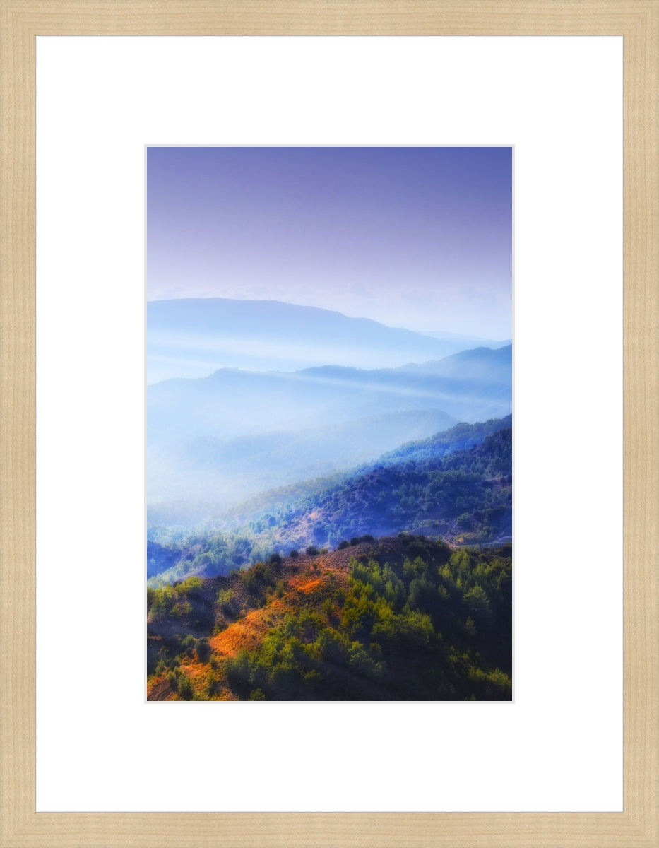 Morning Fog over Mountains