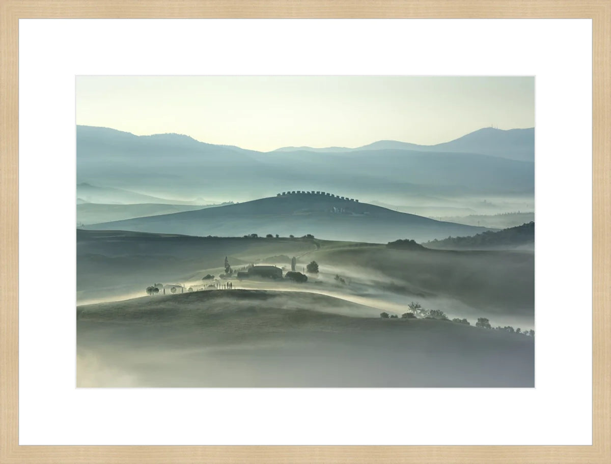 Morning Mountains of Tuscany