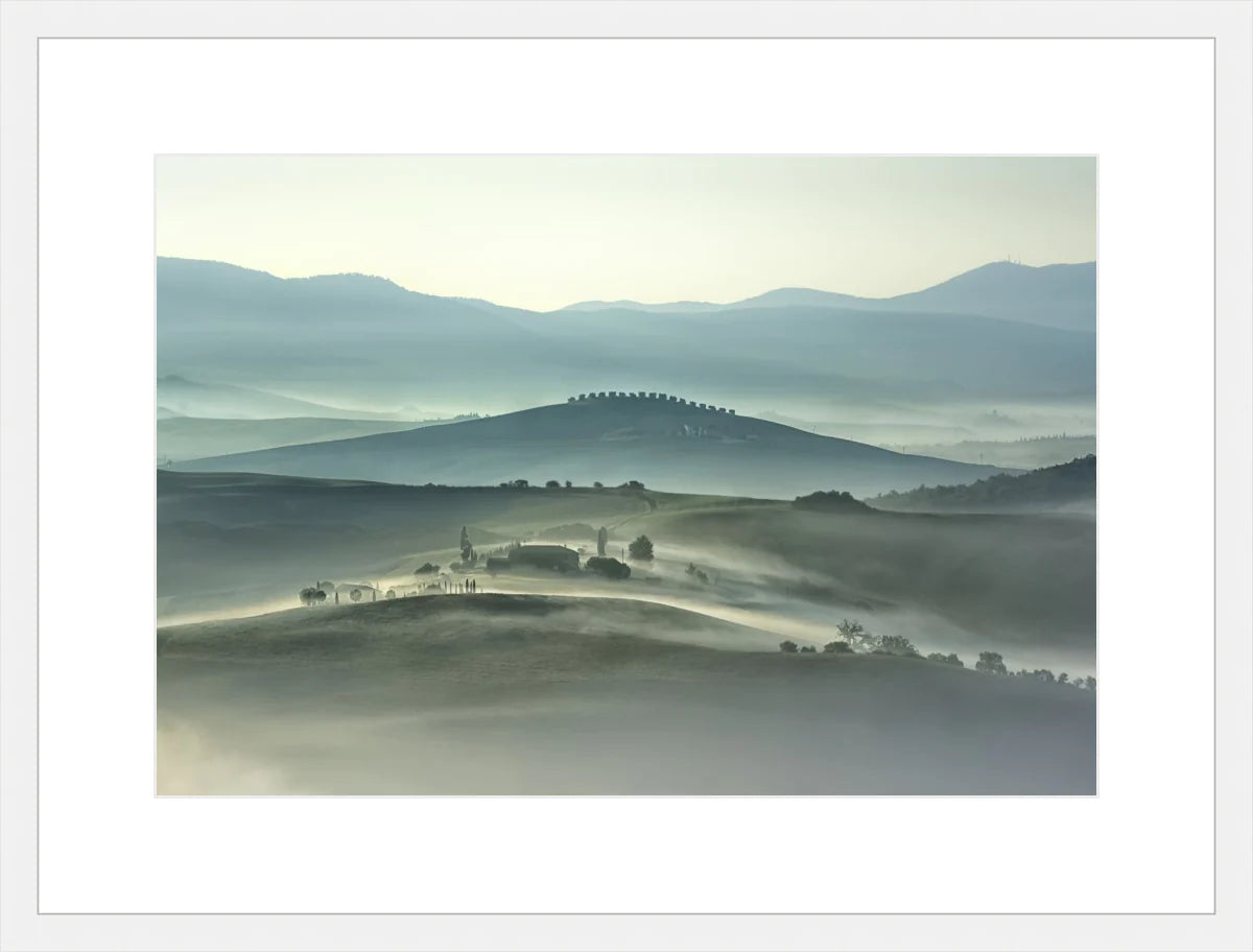 Morning Mountains of Tuscany