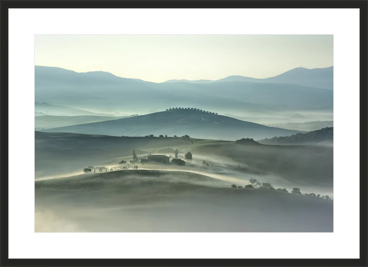 Morning Mountains of Tuscany
