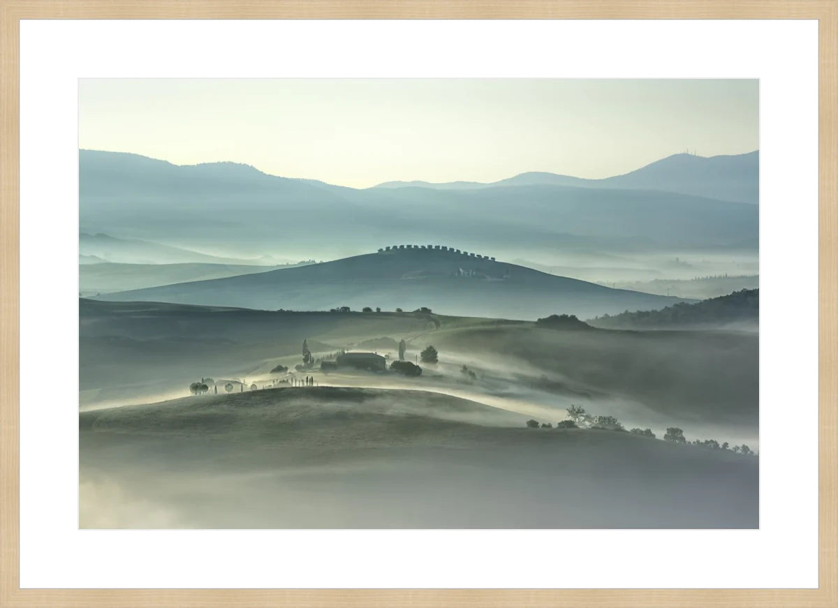 Morning Mountains of Tuscany