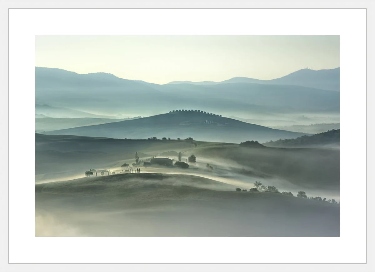 Morning Mountains of Tuscany