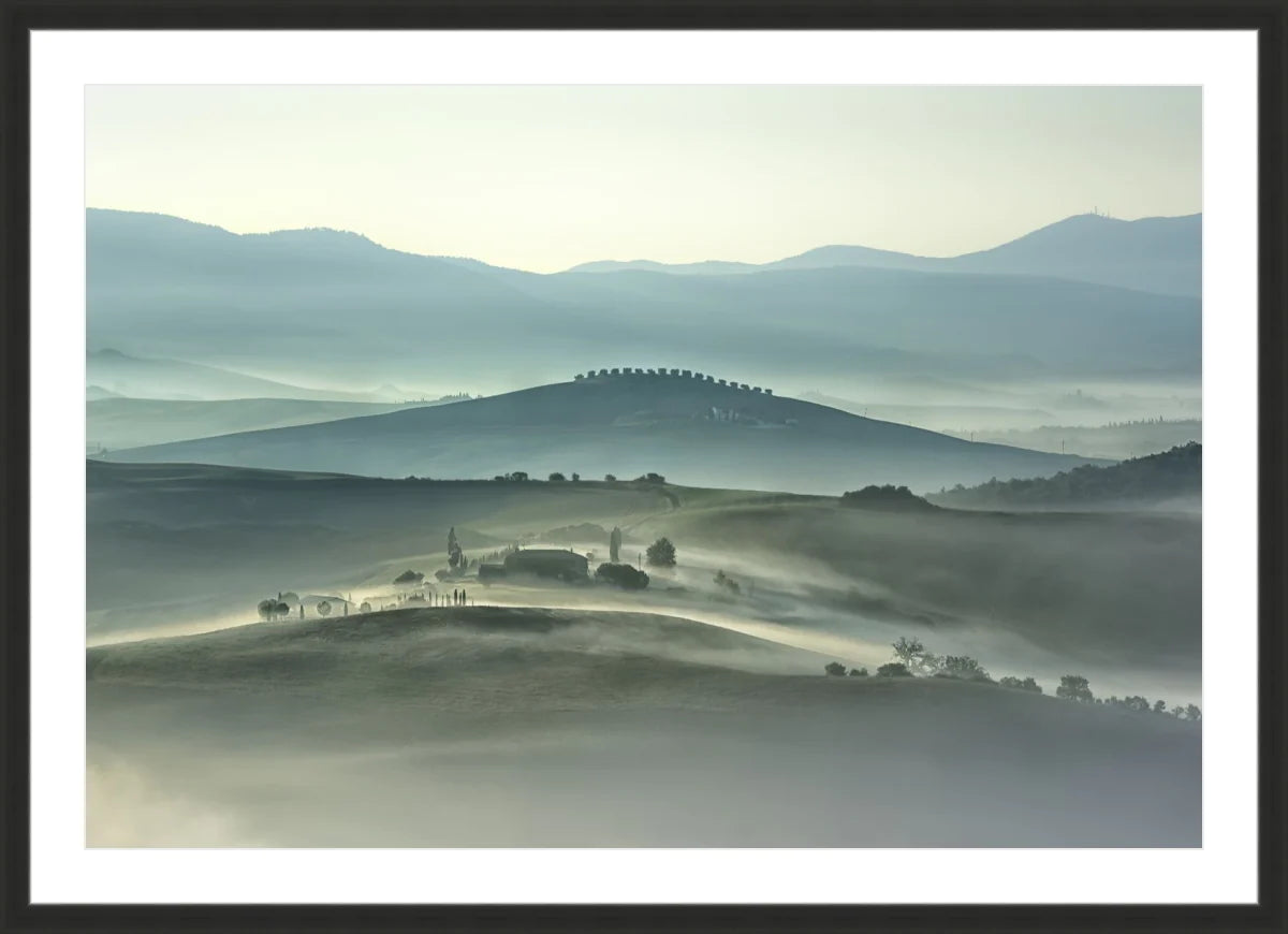 Morning Mountains of Tuscany