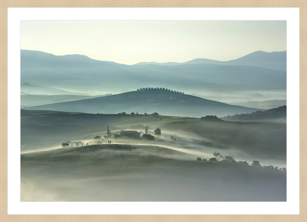Morning Mountains of Tuscany