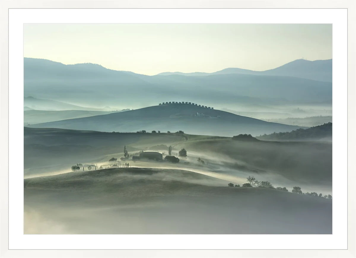 Morning Mountains of Tuscany