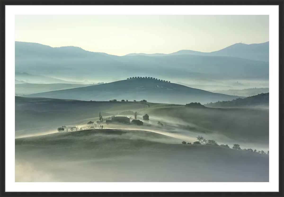 Morning Mountains of Tuscany