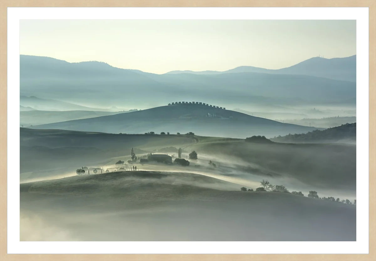 Morning Mountains of Tuscany