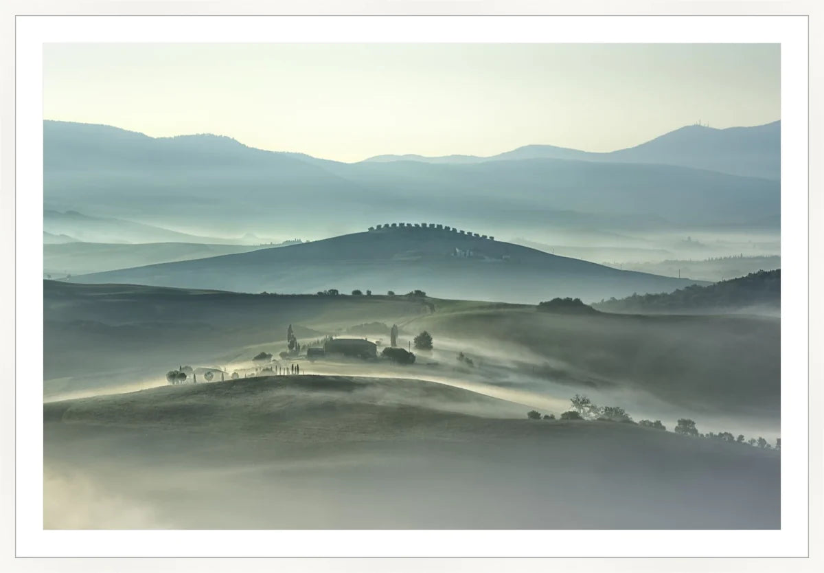 Morning Mountains of Tuscany
