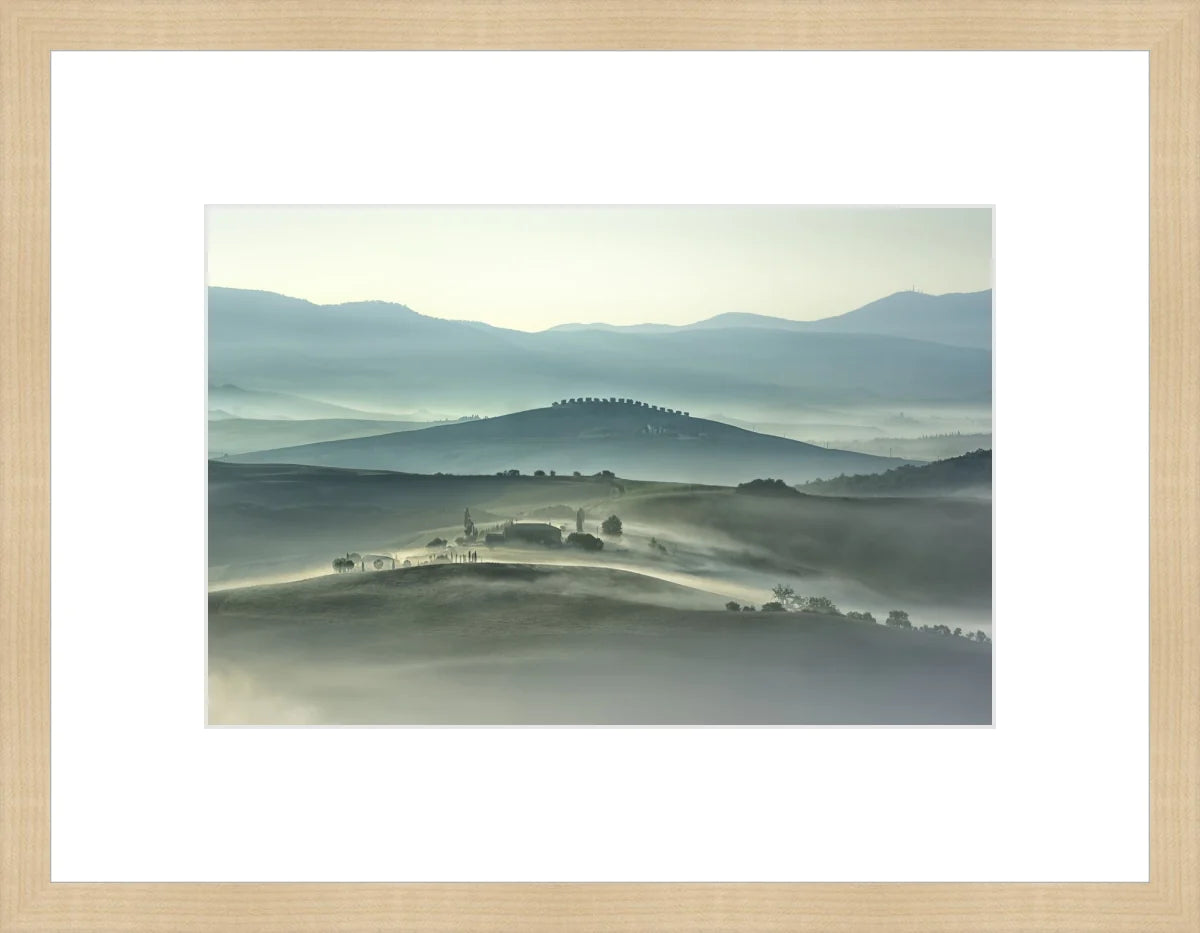 Morning Mountains of Tuscany