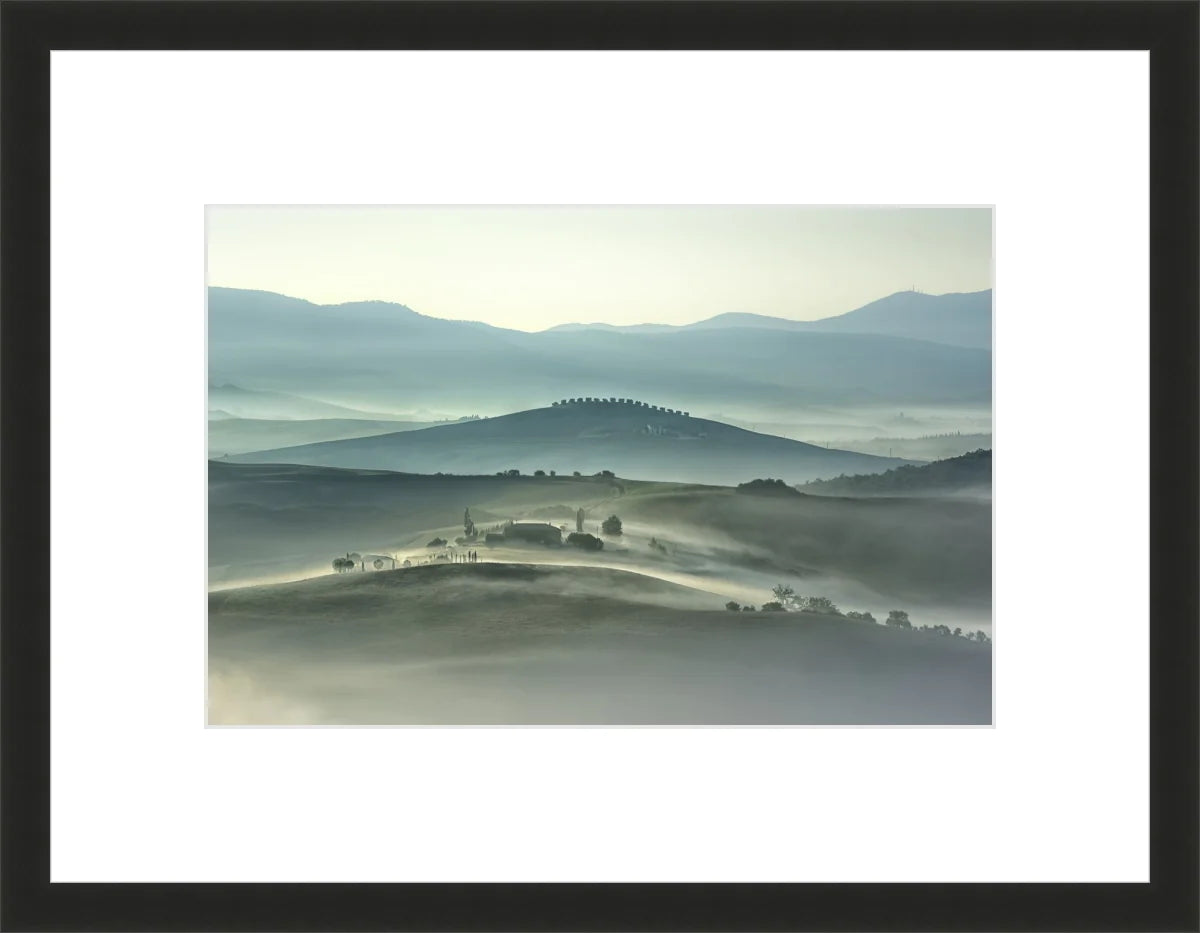 Morning Mountains of Tuscany