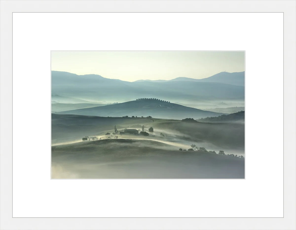 Morning Mountains of Tuscany