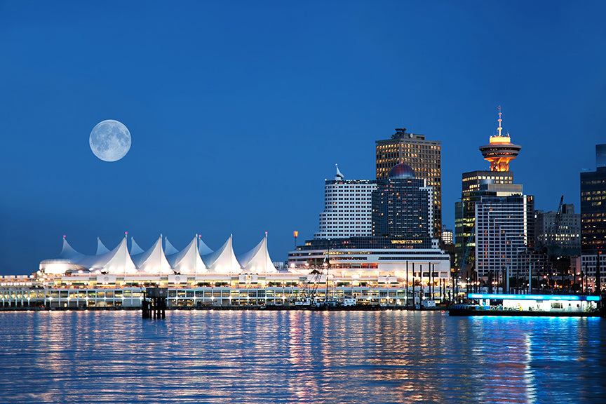 Night Scene of Vancouver