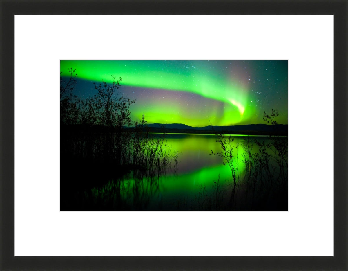 Northern Lights Dancing in Sky