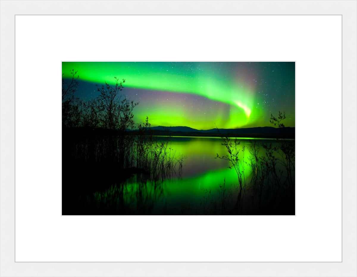 Northern Lights Dancing in Sky