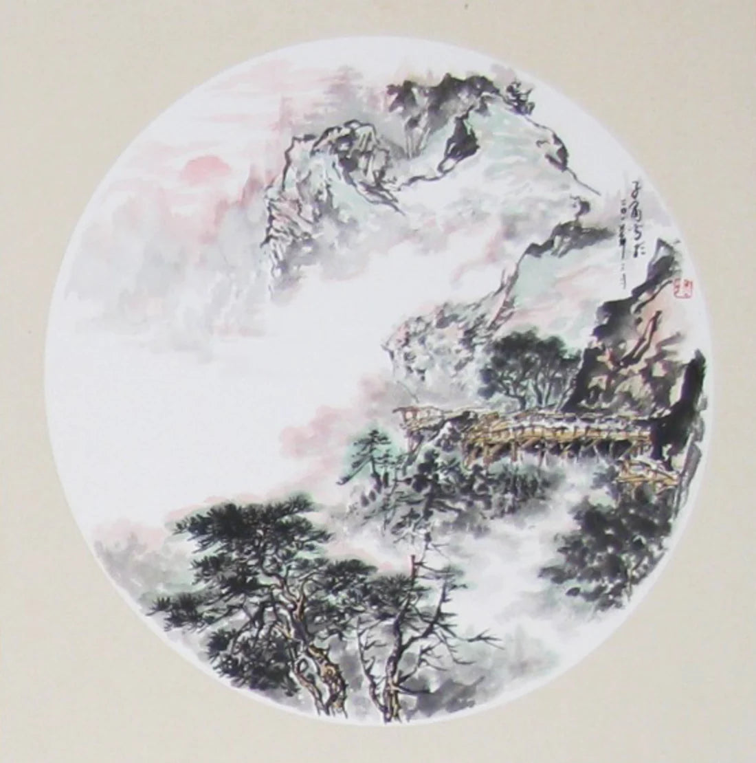 桥架山洞-小斗方