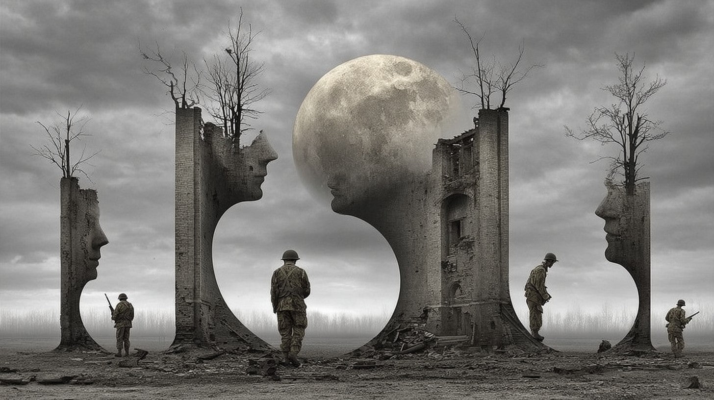 Silent Wounds: A Surreal Reflection on War’s Cruelty 沉默的伤痕:对战争残酷的超现实反思 - Hu, David