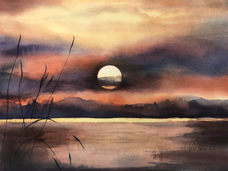 Sunset glow