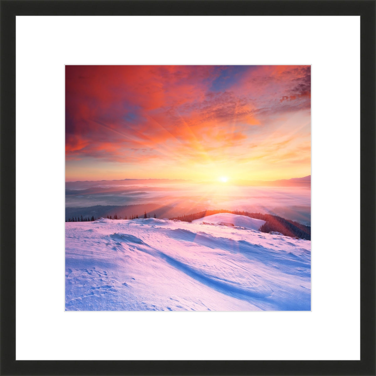 Winter Sunset