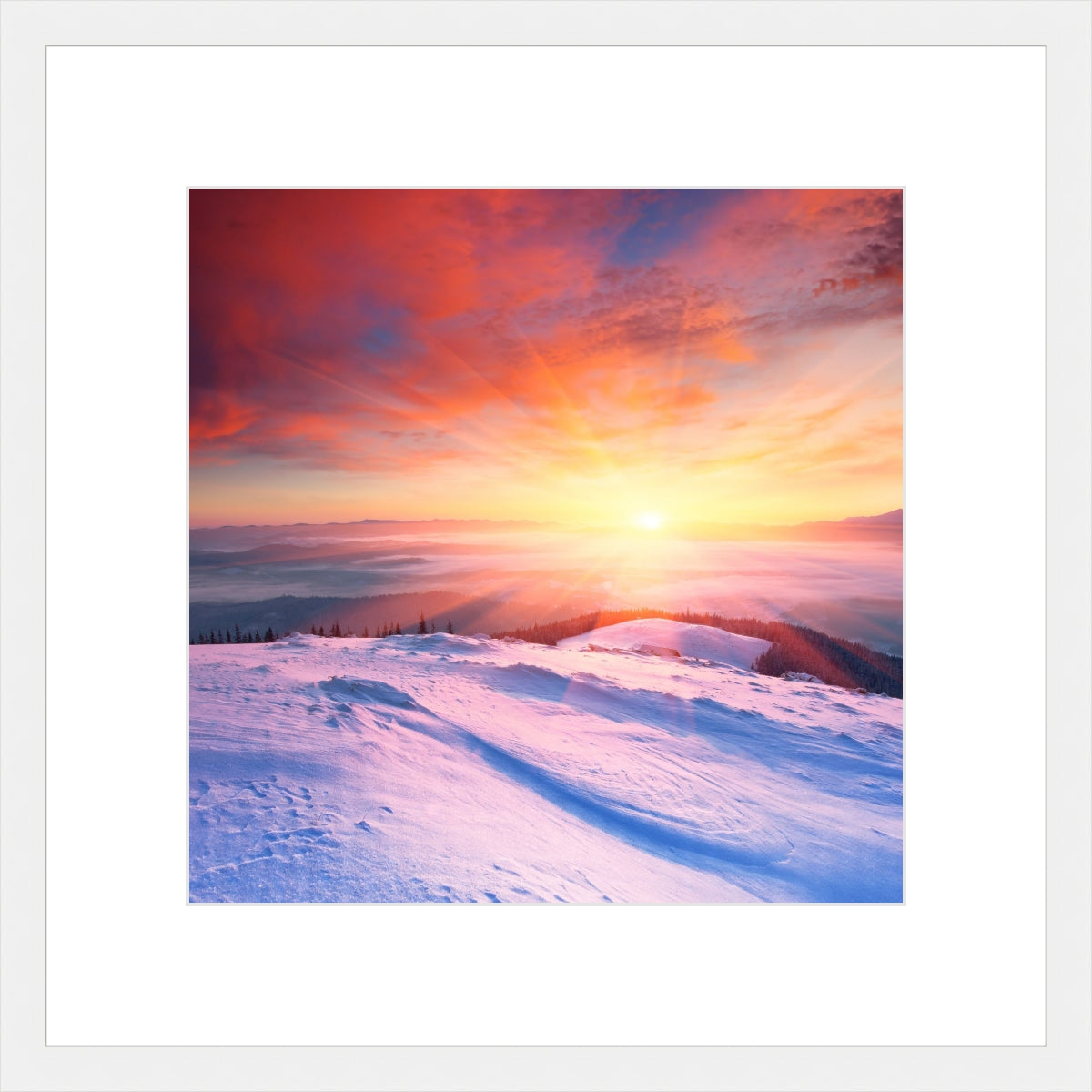Winter Sunset