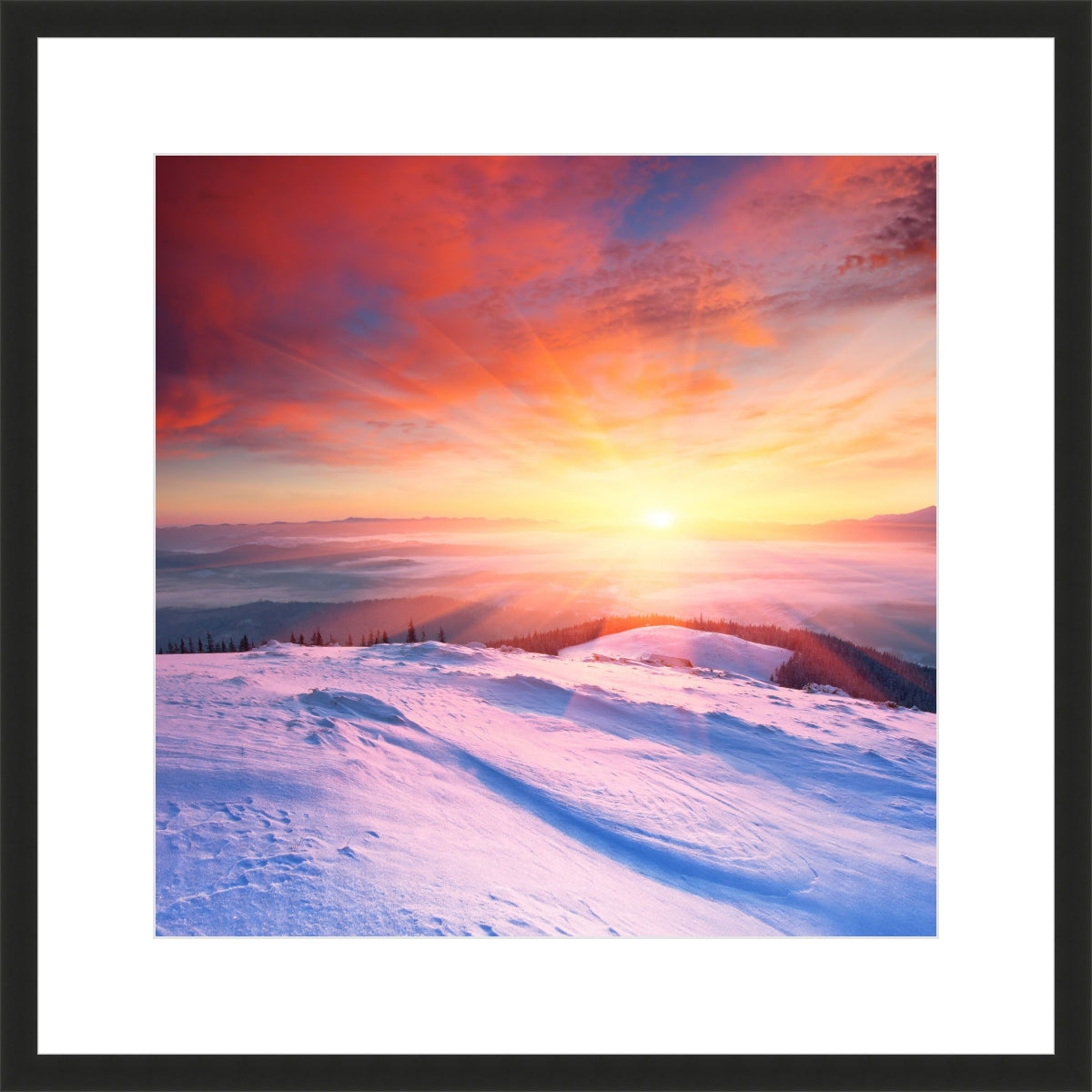 Winter Sunset