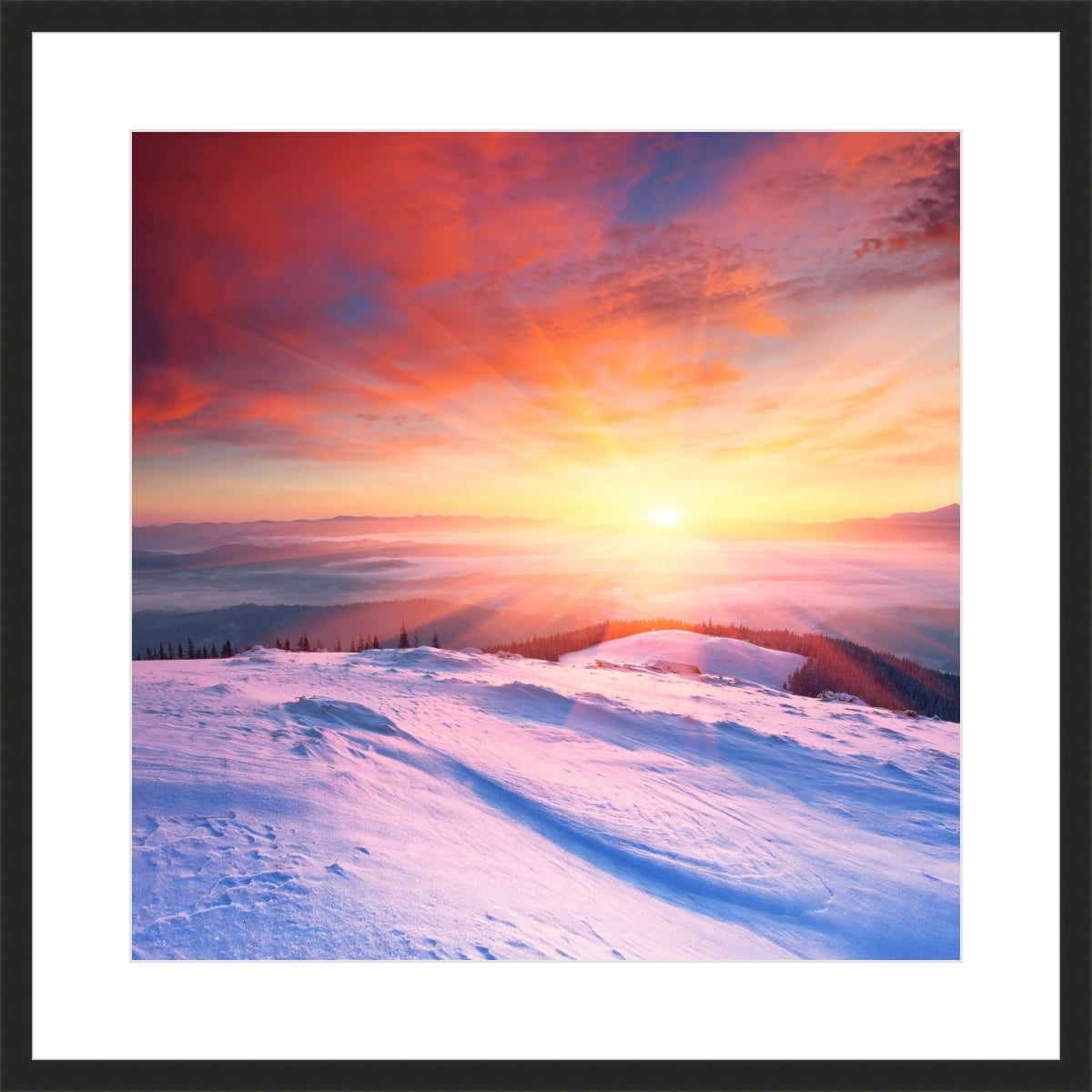 Winter Sunset