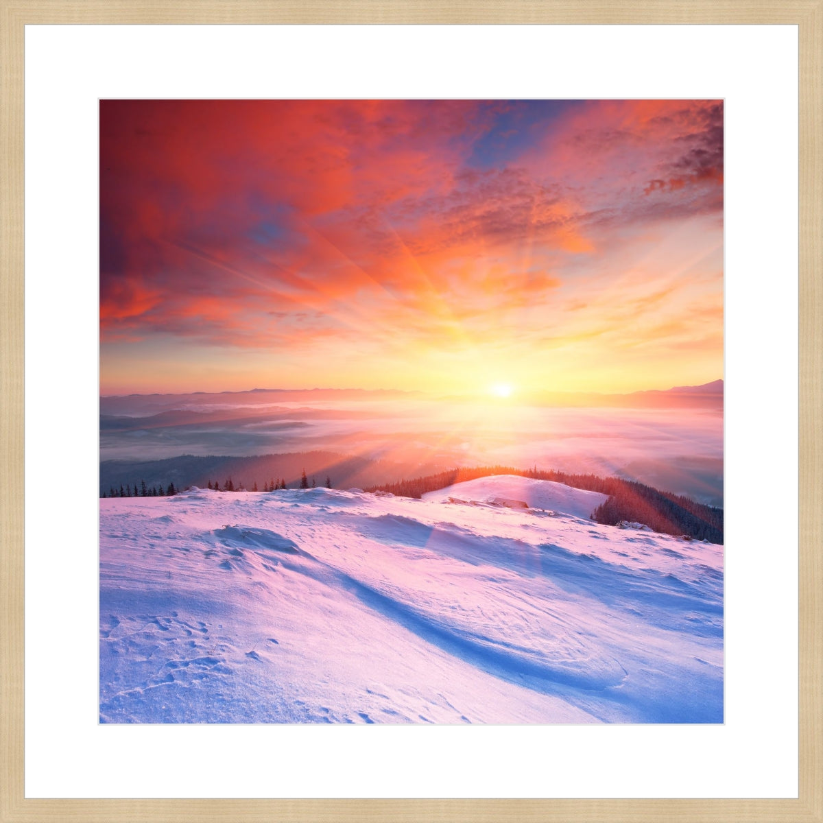 Winter Sunset