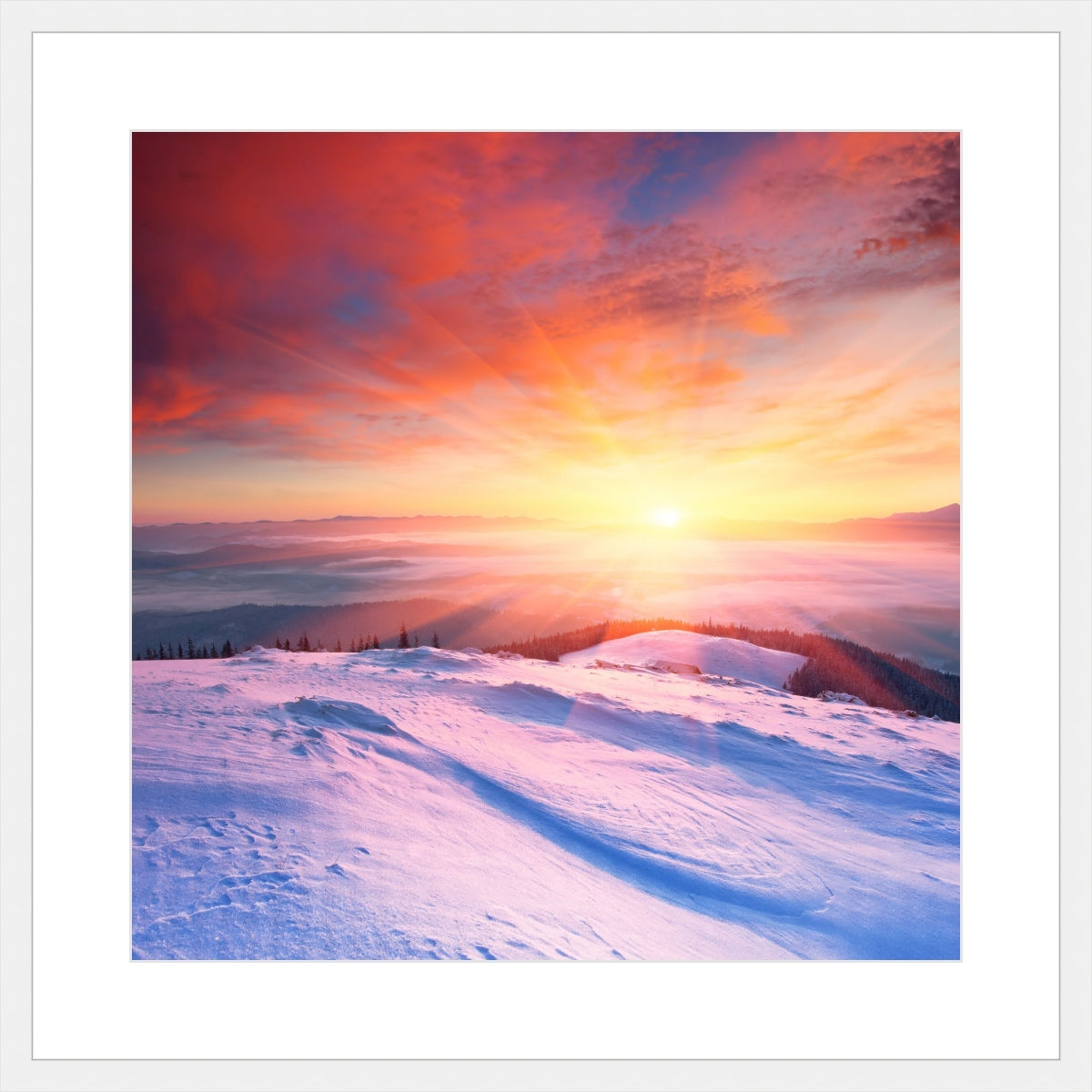 Winter Sunset