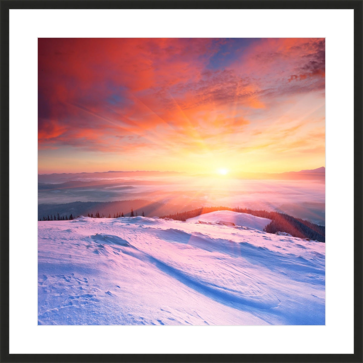 Winter Sunset